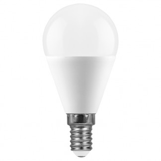 Лампа светодиодная Feron E14 15W 2700K груша матовая SBG4515 55209