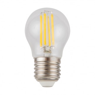 Лампа светодиодная филаментная диммируемая Voltega E27 5W 3000K шар прозрачный VG10-G1E27warm5W-FD 8466