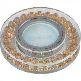 Встраиваемый светильник Fametto Peonia DLS-P102 GU5.3 CHROME/GOLD 09985